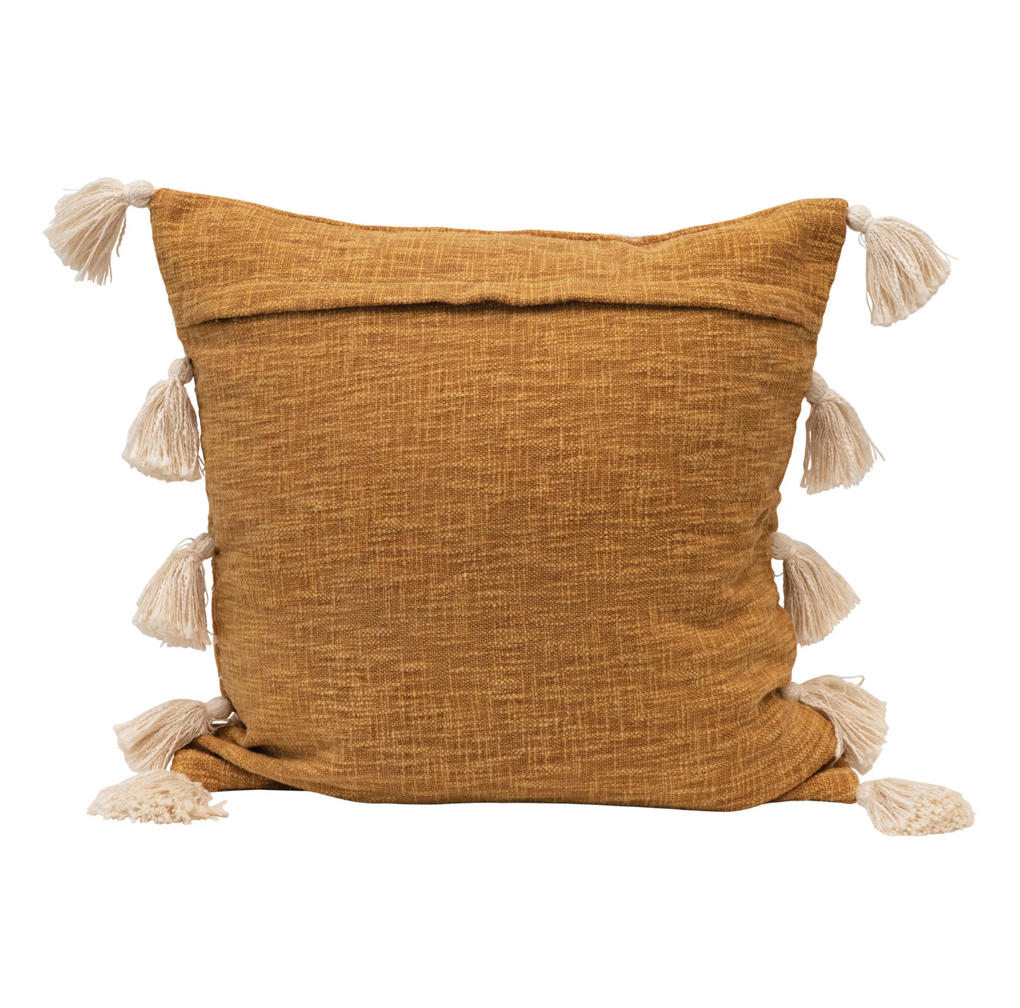 Marigold Tassel Pillow