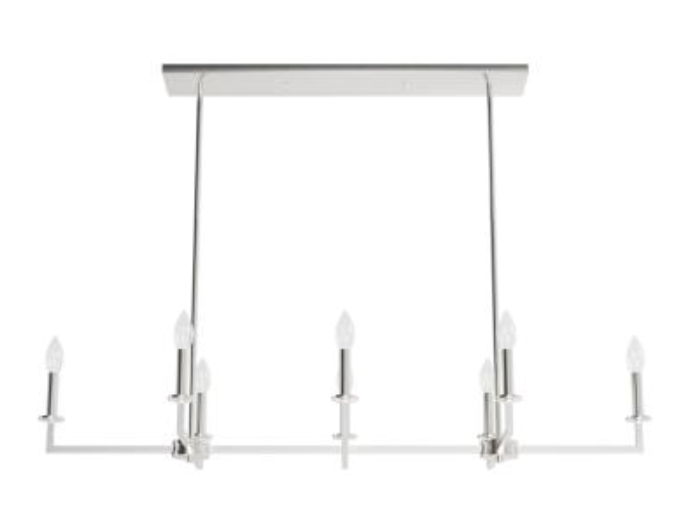 Barton 8 Light Linear Chandelier