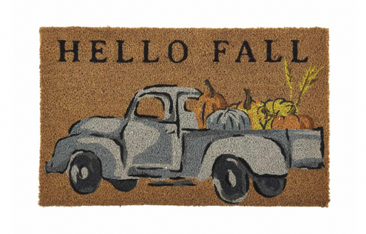 Hello Fall Door Mat