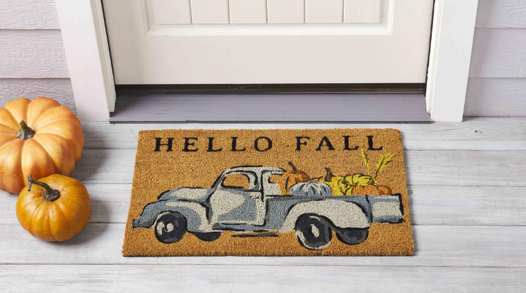 Hello Fall Door Mat