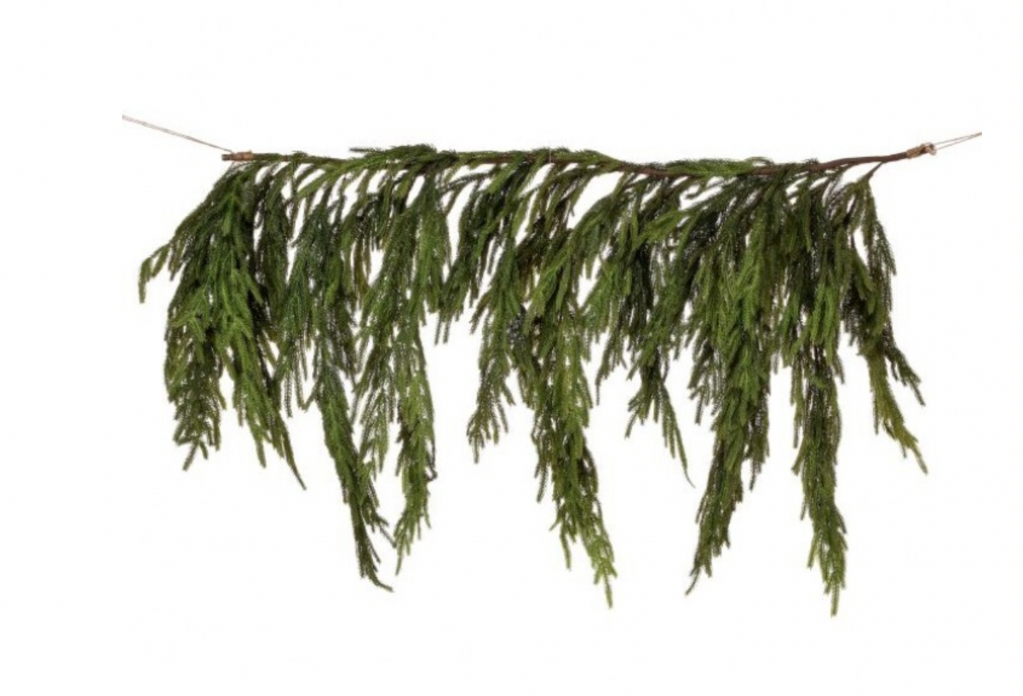 Real Touch Norfolk Pine Dripping Garland