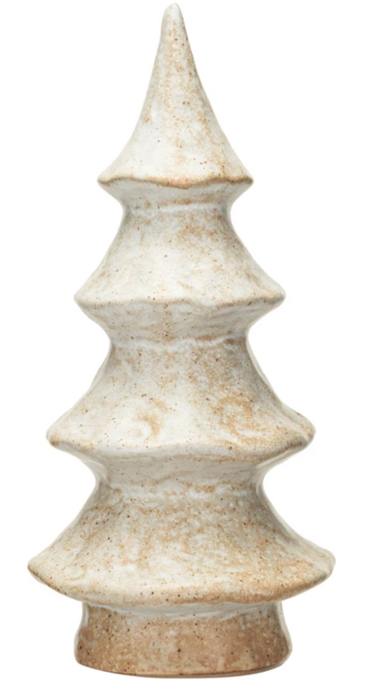 Cream Color Stoneware Tree