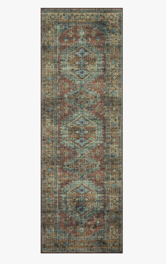 Sky Terracotta/Sky Rug