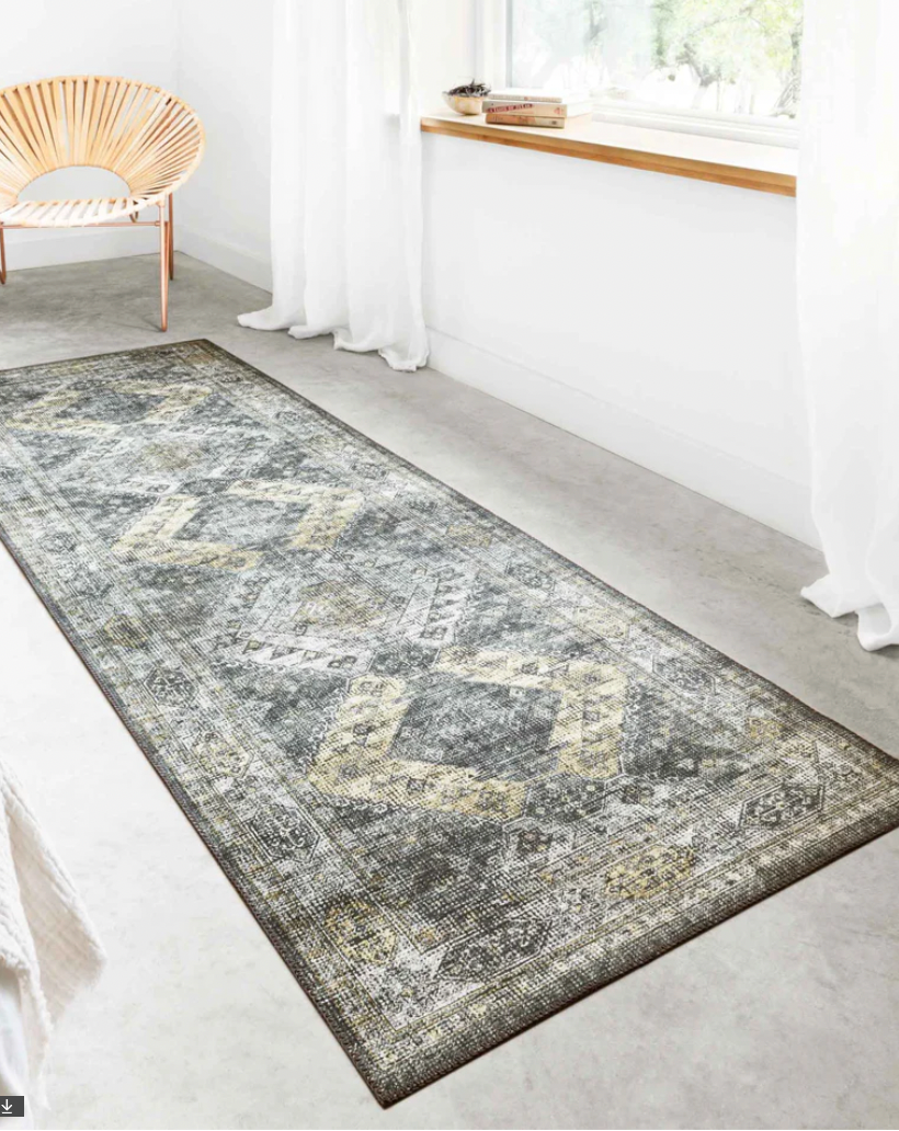 Skye Graphite/Silver Rug