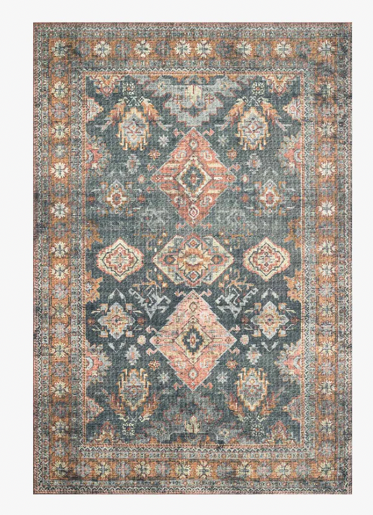 Skye Sea/Rust Rug