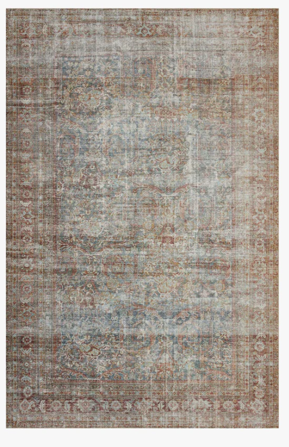 Jules Lagoon/Brick Rug