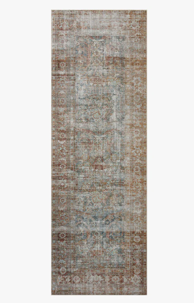 Jules Lagoon/Brick Rug