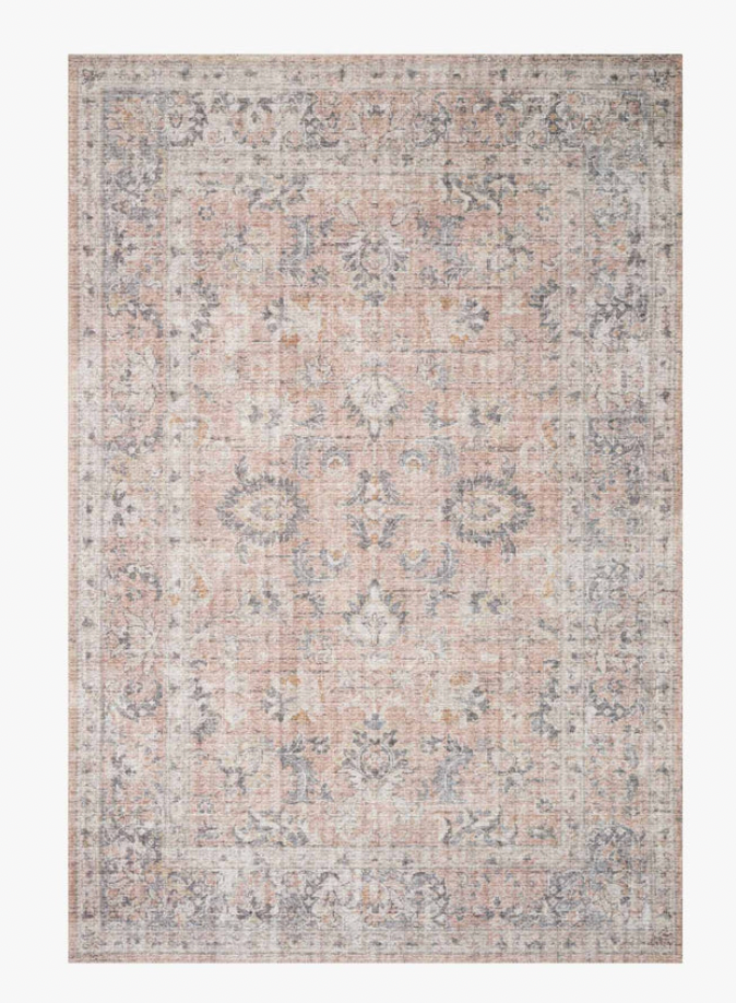 Skye Blush/Grey Rug