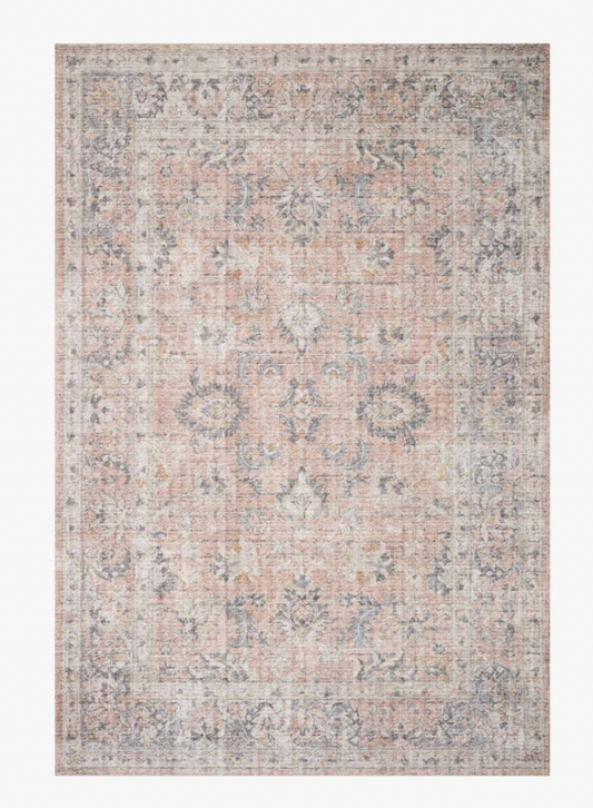 Skye Blush/Grey Rug