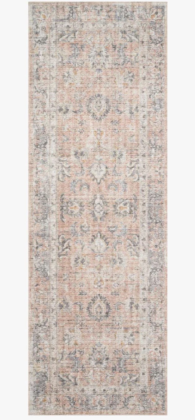 Skye Blush/Grey Rug