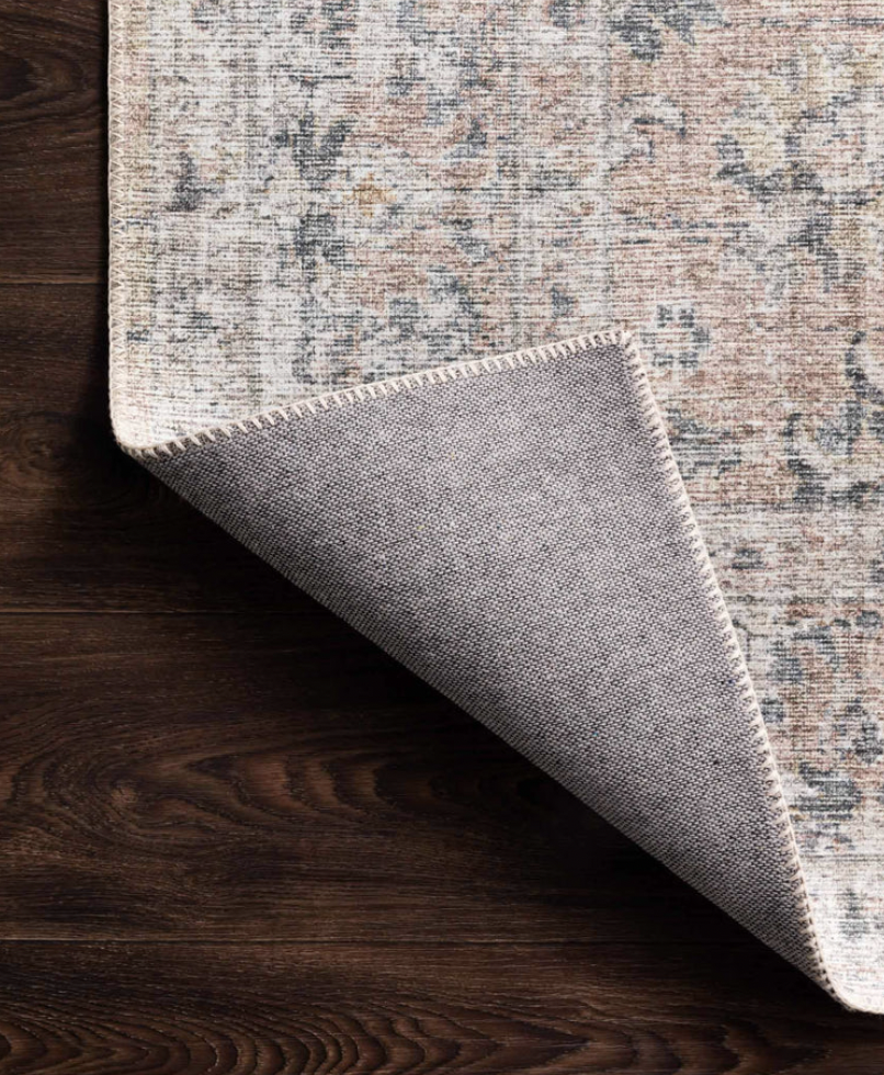 Skye Blush/Grey Rug