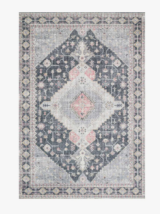 Skye Charcoal/Multi Rug