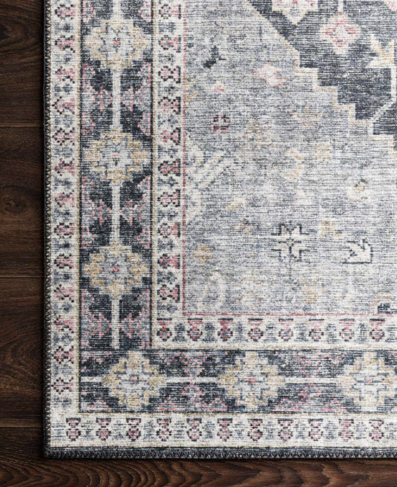 Skye Charcoal/Multi Rug