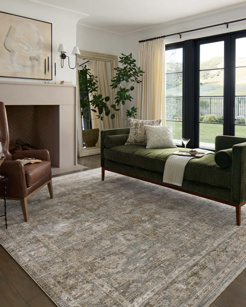 Tabitha Slate/Natural Rug