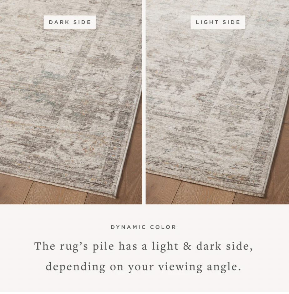 Millie Silver/Dove Rug