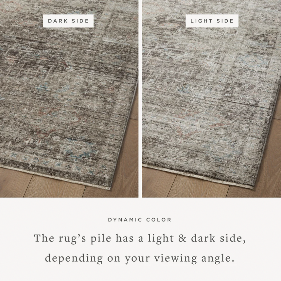 Millie Charcoal /Dove Rug