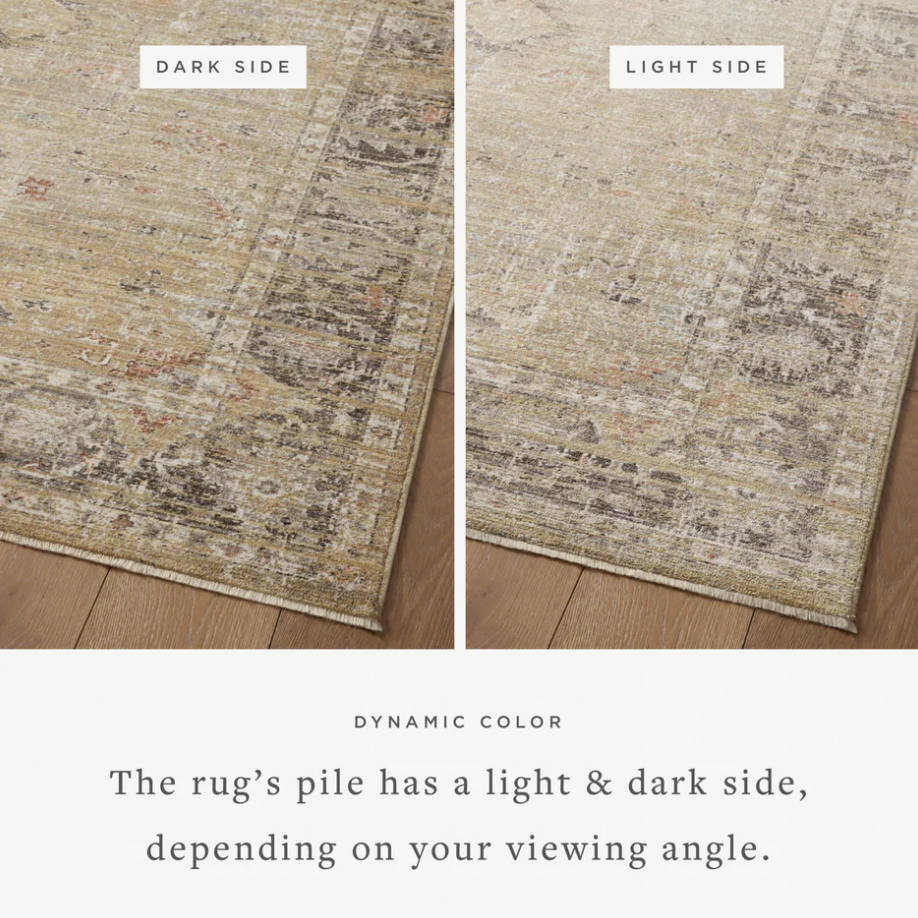 Millie Gold/Charcoal Rug