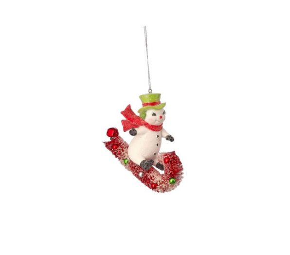 Vintage Snowman Ornament