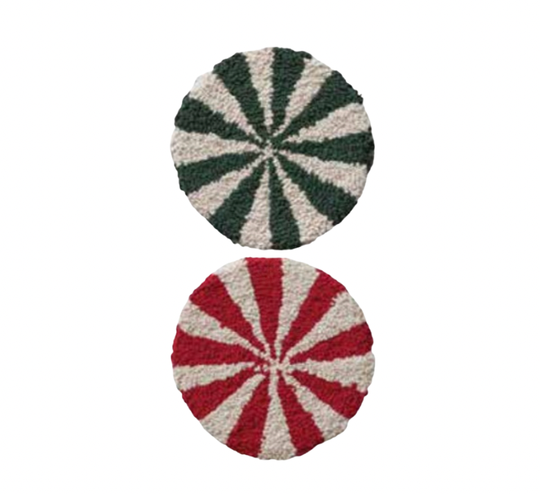 Candy Striped Trivet