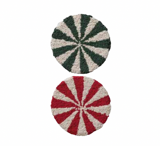 Candy Striped Trivet
