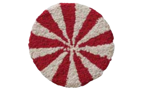 Candy Striped Trivet