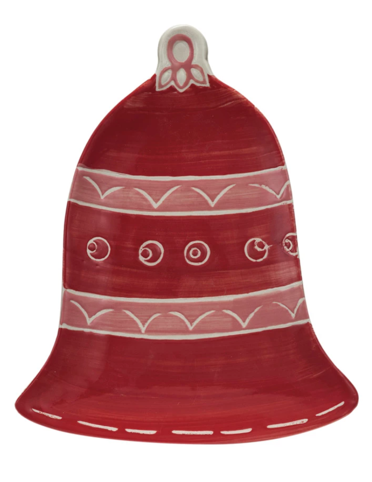 Christmas Bell Shaped Plates