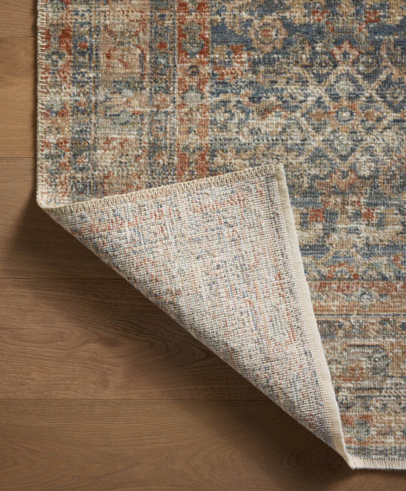 Heritage Blue/Rust Rug