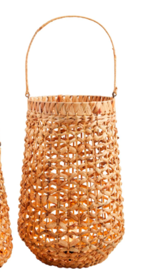 Woven Light-Up Lantern