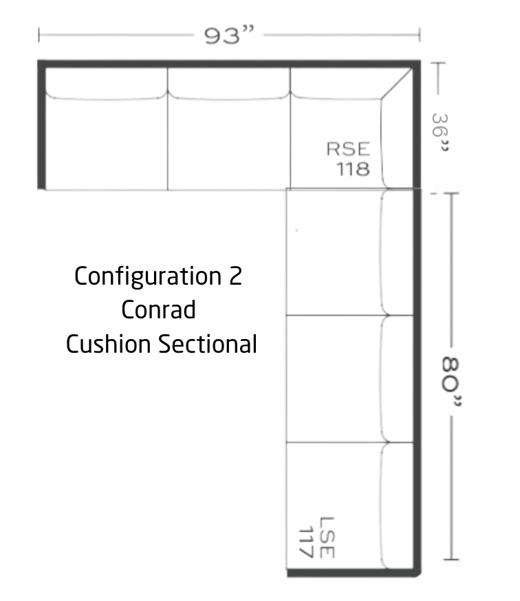 Conrad Large Sectional