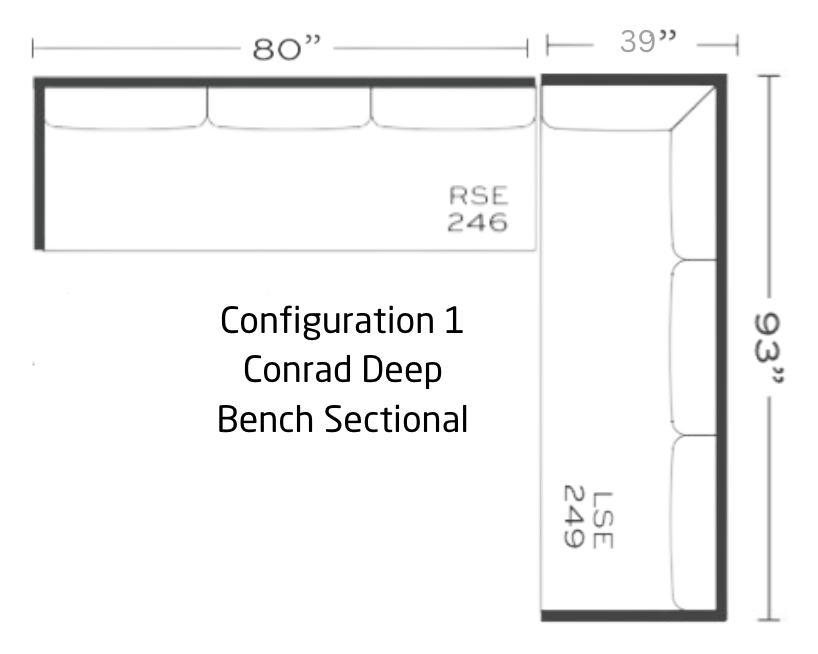 Conrad Large Sectional