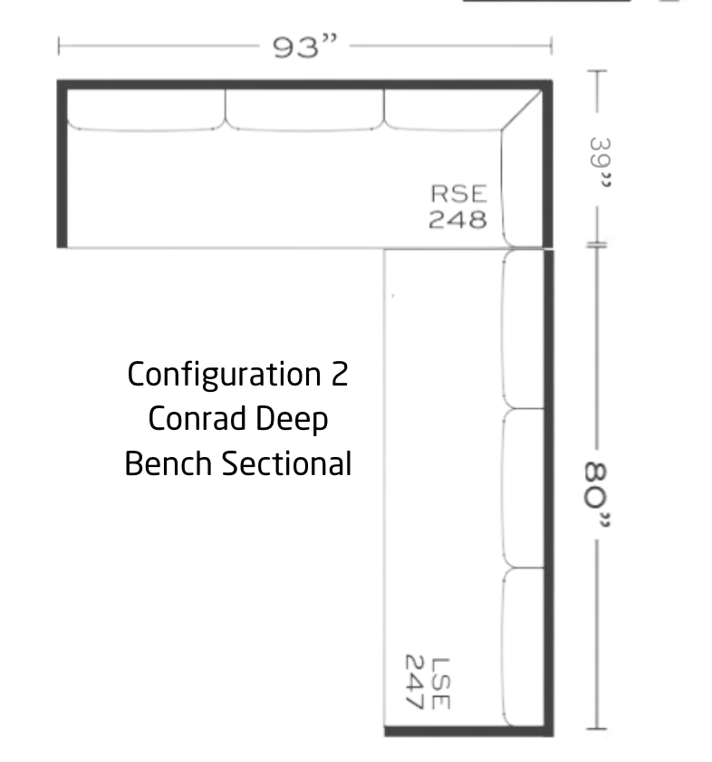 Conrad Large Sectional