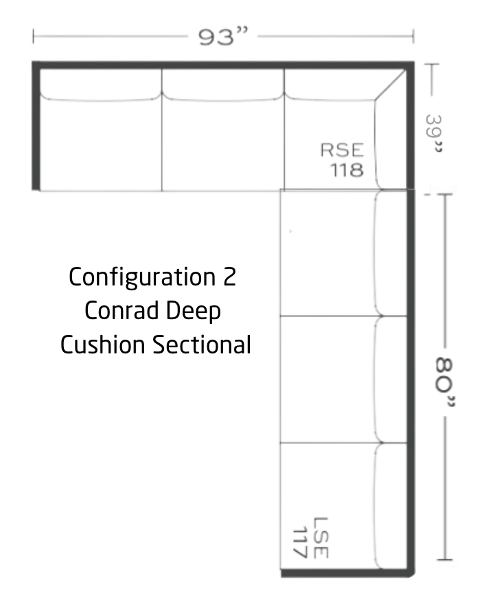 Conrad Large Sectional