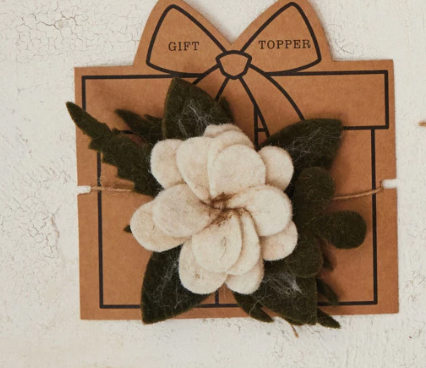Velvet Gift Toppers