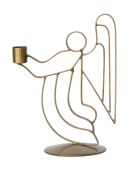 Metal Angel Taper Holders