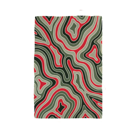 Mircrofiber Holiday Tea Towel