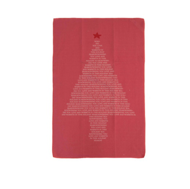 Mircrofiber Holiday Tea Towel