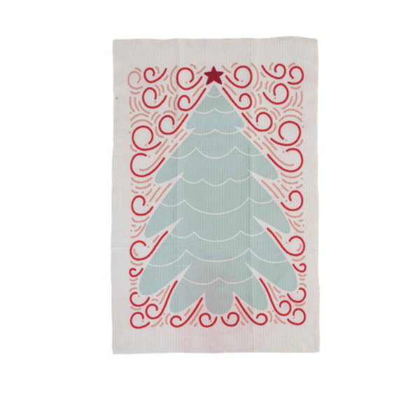 Mircrofiber Holiday Tea Towel