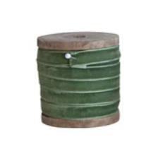 Velvet Ribbon on Wood Spools