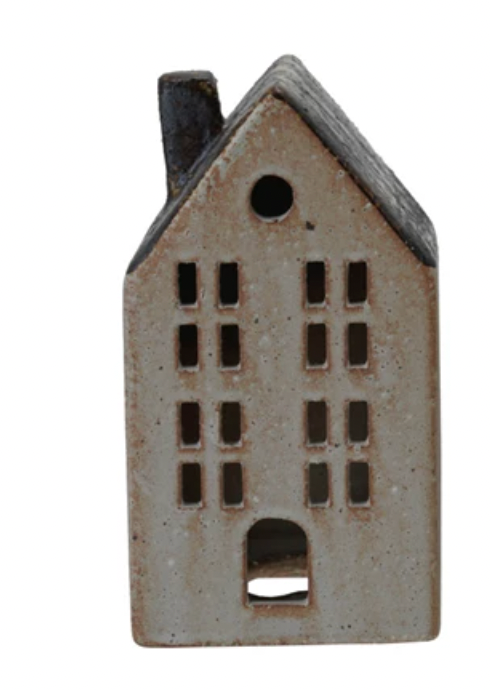 Reactive Glaze Stoneware House
