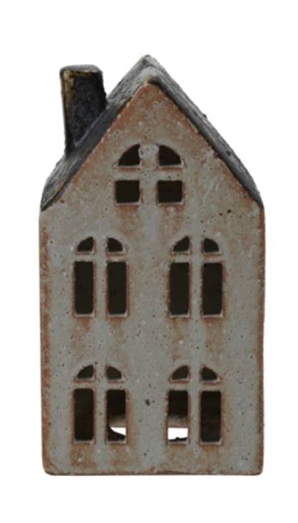 Reactive Glaze Stoneware House
