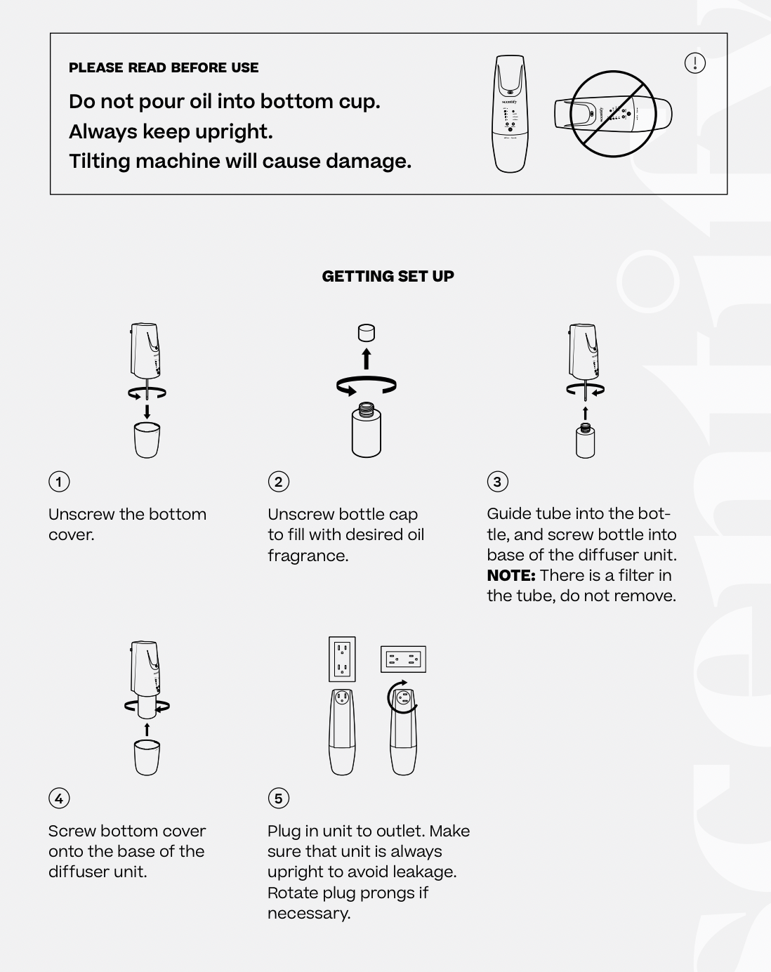 Aroma Diffuser Bundle