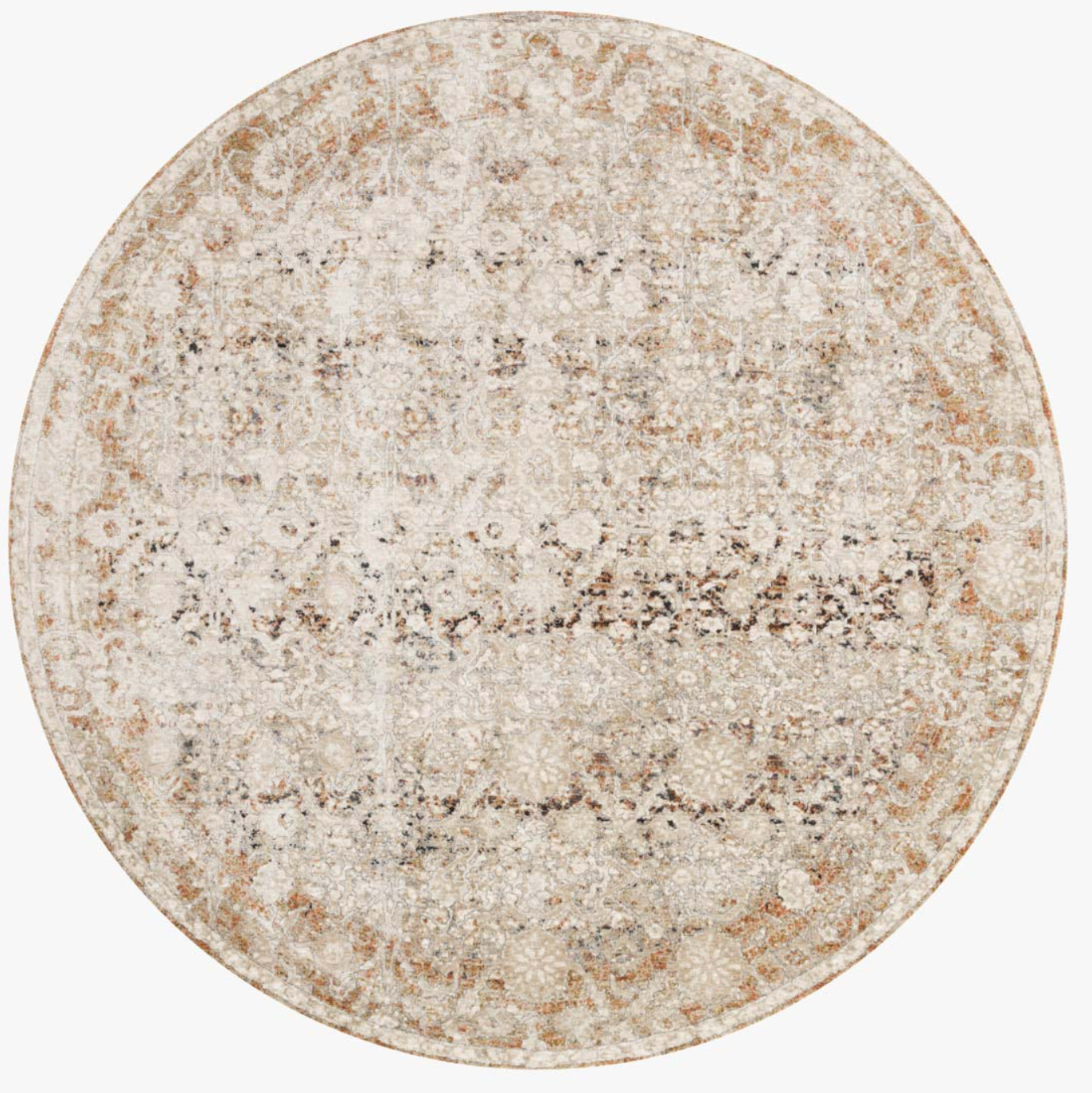 Theia Natural/Rust Rug