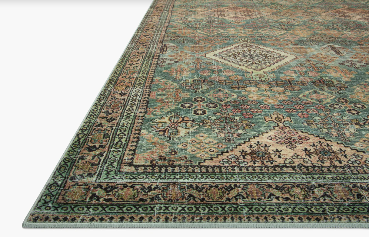 Sinclair Turquoise/ Multi Rug