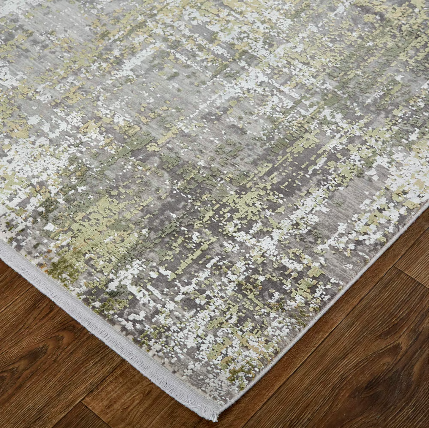 Cadiz Green / Gray Rug