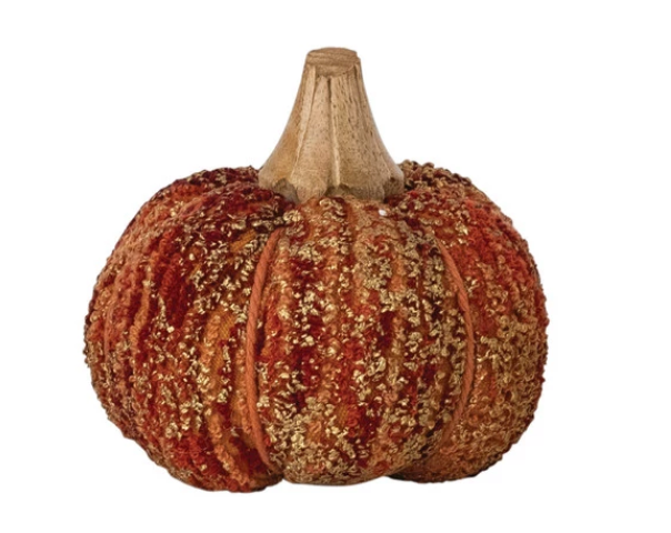 Chenille Pumpkins