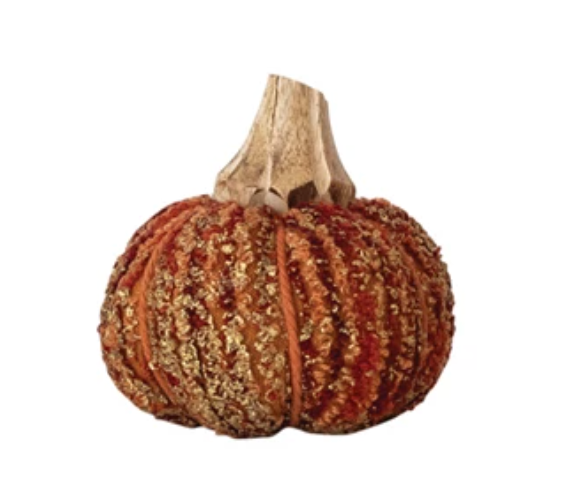 Chenille Pumpkins