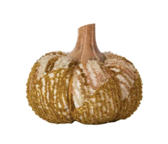 Chenille Pumpkins