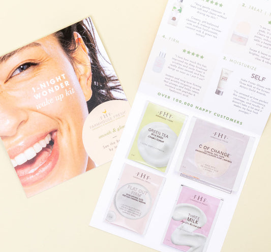 Smooth & Glow 4-Step Facial Sampler