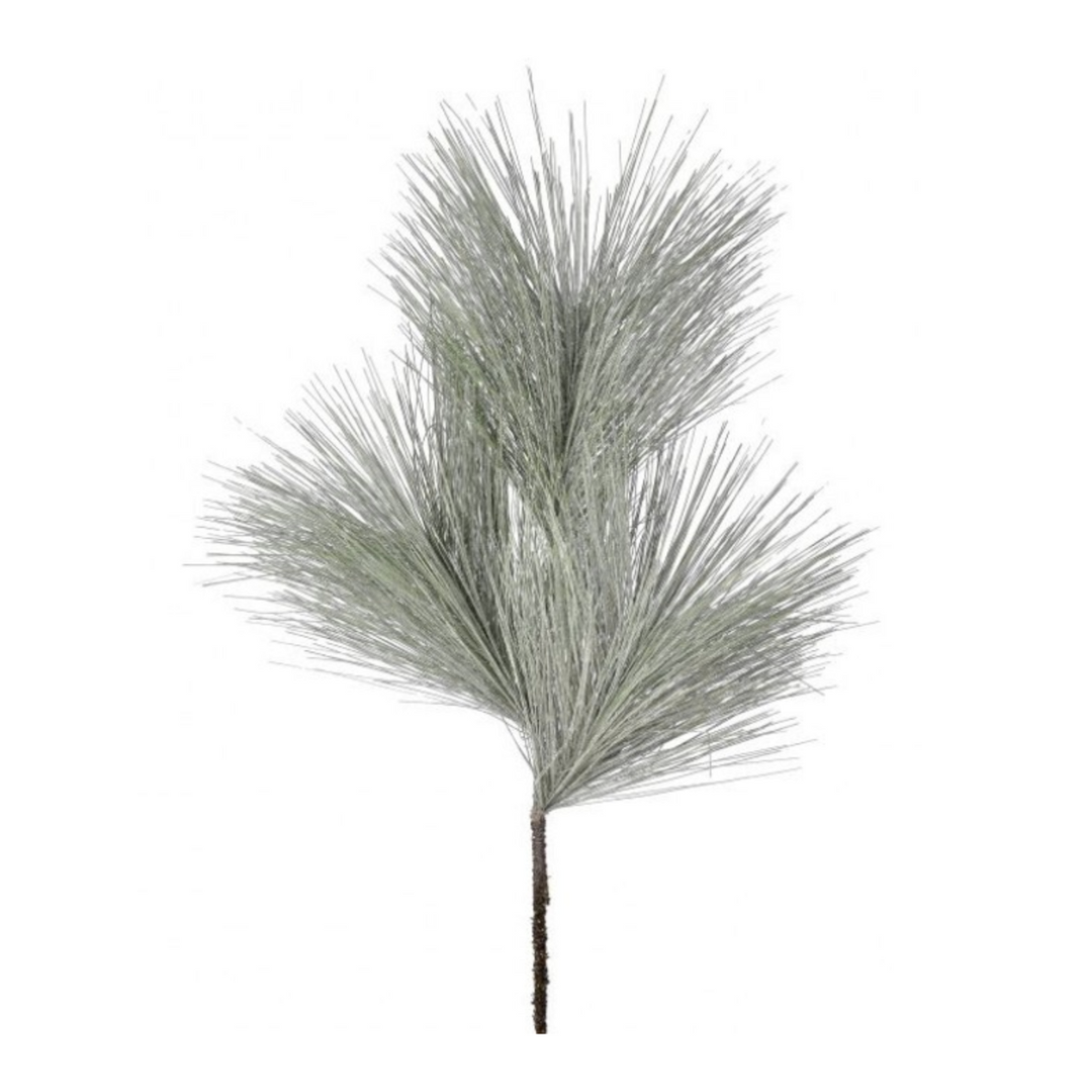 Frosted Long Needle Pine Spray