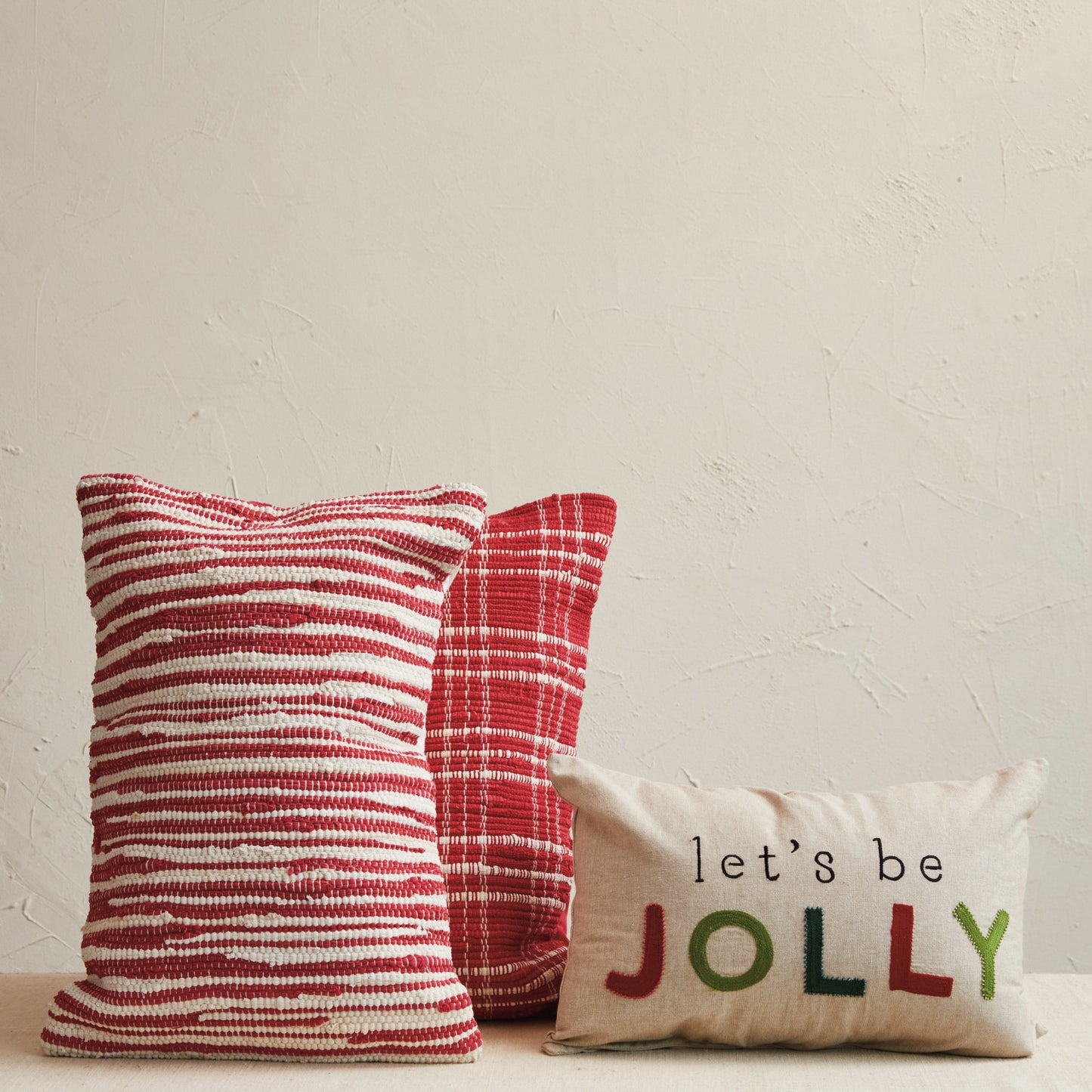 Let's Be Jolly Pillow